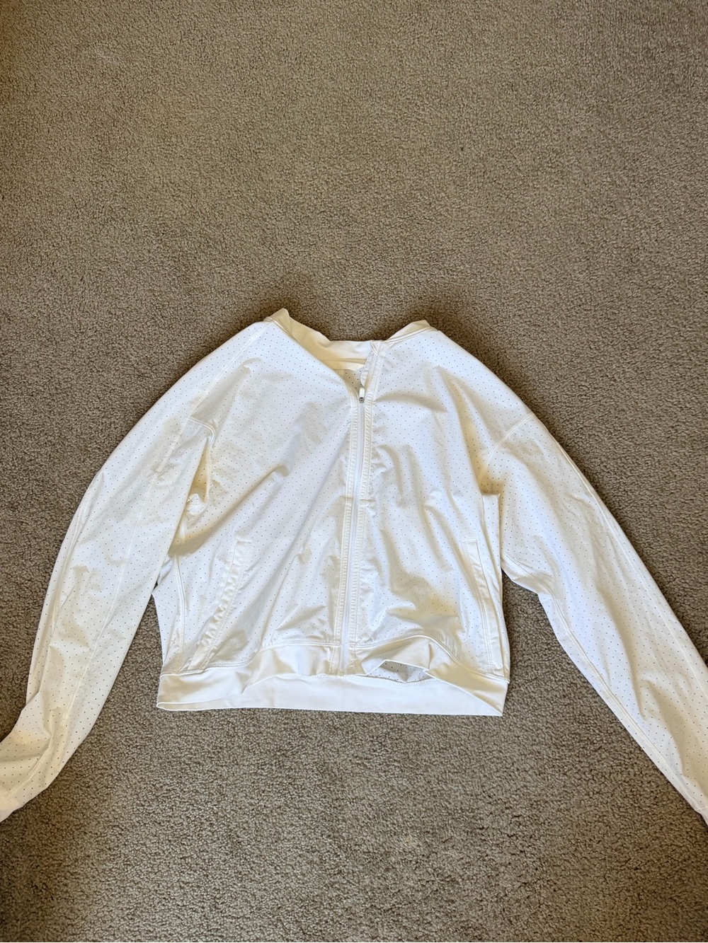 Lululemon Cropped Bomber Jacket